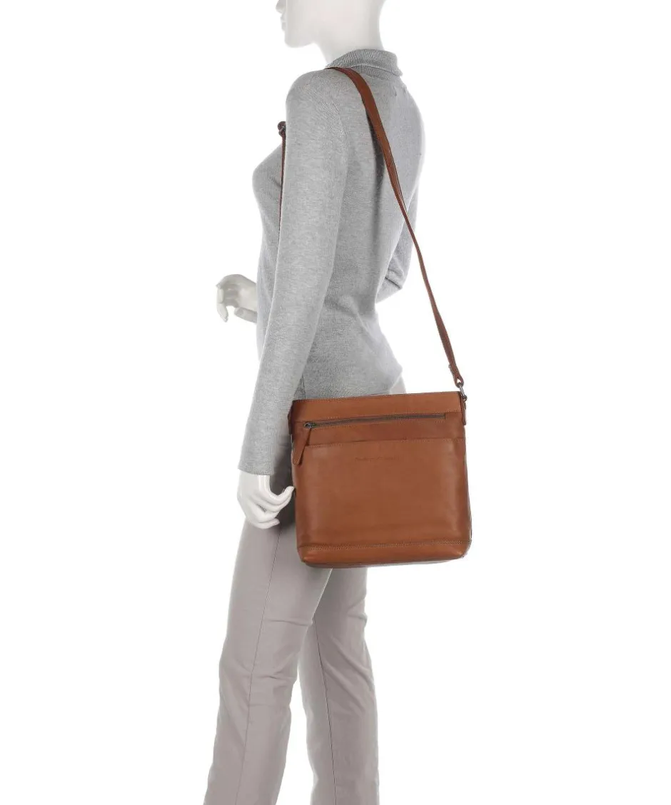 The Chesterfield Brand Crossbody Bags-Cow Wax Pull Up Almeria Crossbody bag pull-up cow leather