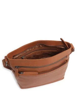 The Chesterfield Brand Crossbody Bags-Cow Wax Pull Up Almeria Crossbody bag pull-up cow leather