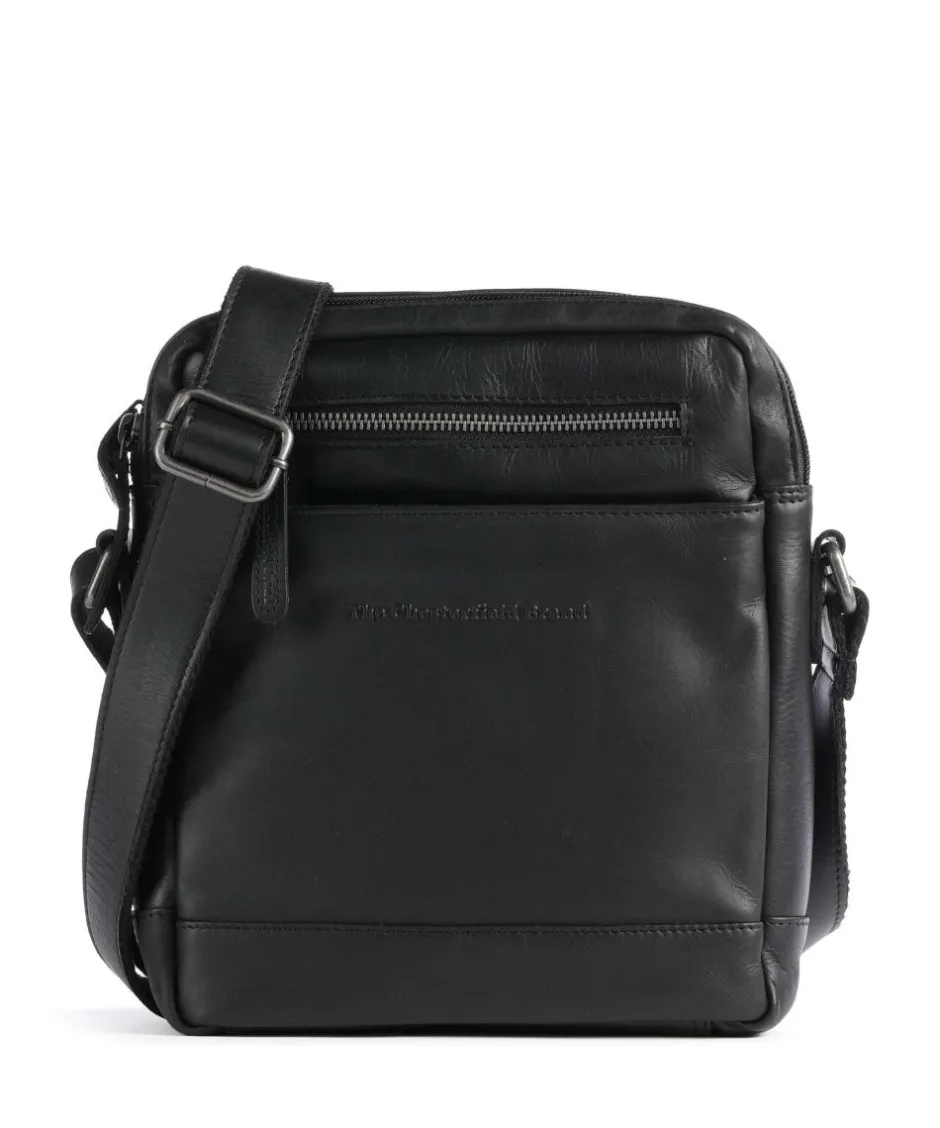 The Chesterfield Brand Crossbody Bags-Cow Wax Pull Up Arnhem Crossbody bag fine grain leather