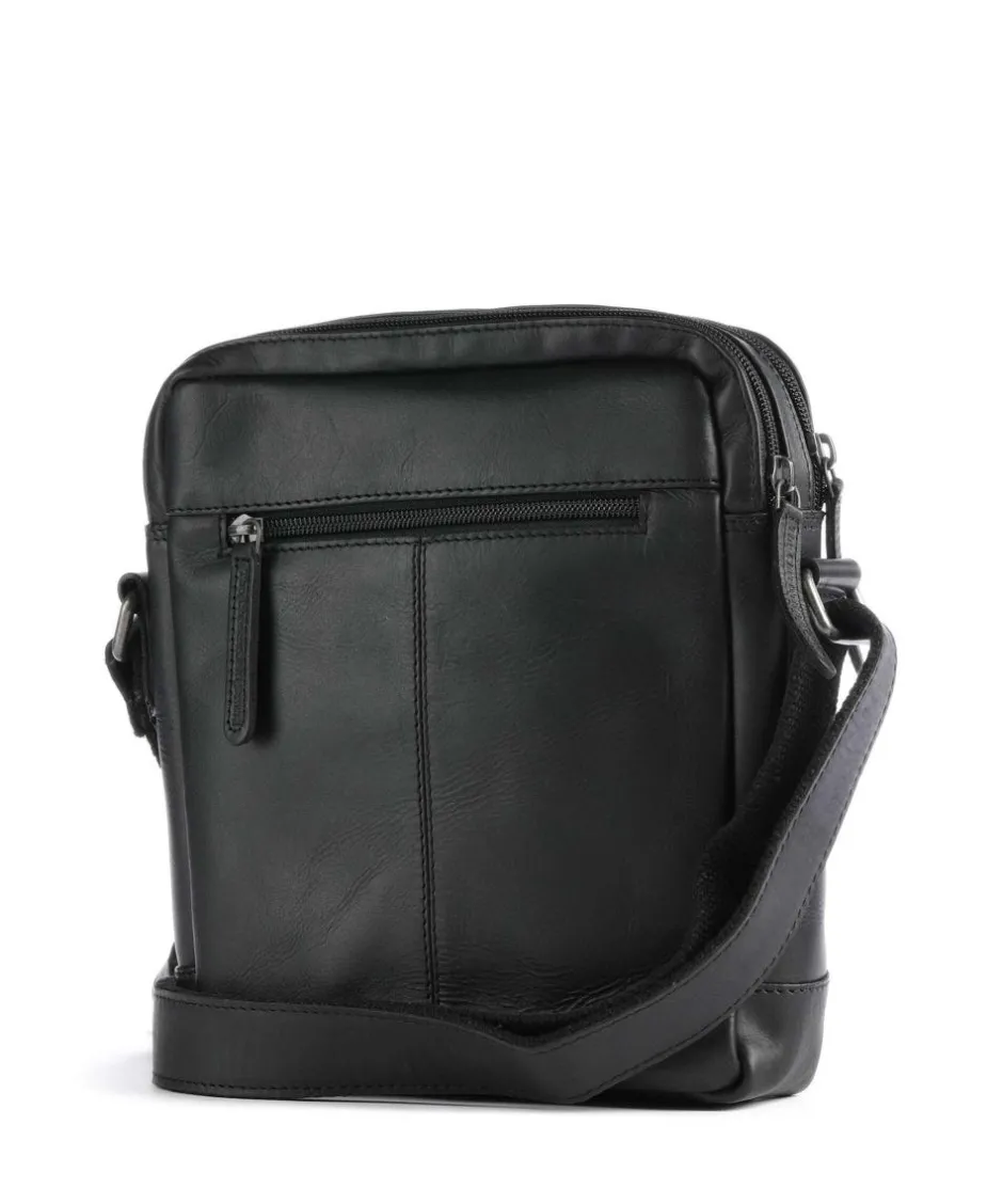 The Chesterfield Brand Crossbody Bags-Cow Wax Pull Up Arnhem Crossbody bag fine grain leather