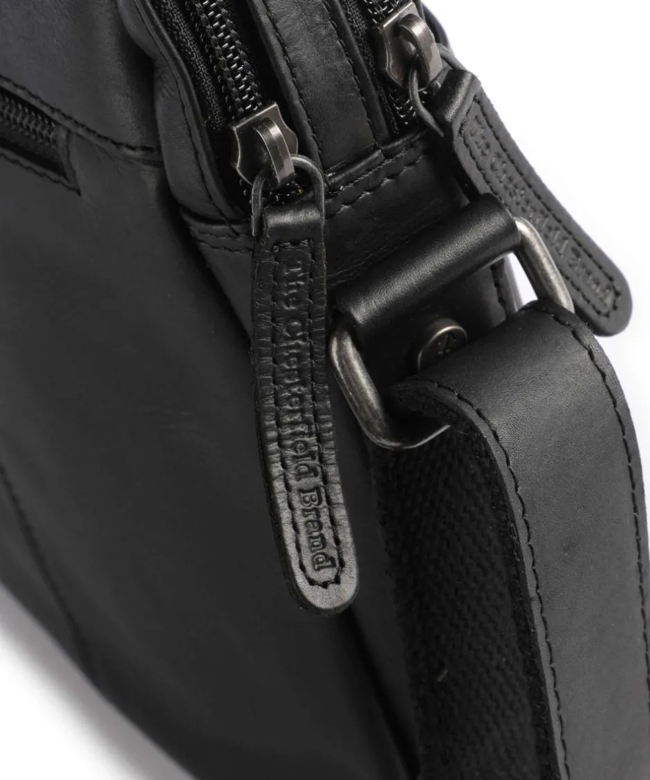 The Chesterfield Brand Crossbody Bags-Cow Wax Pull Up Arnhem Crossbody bag fine grain leather