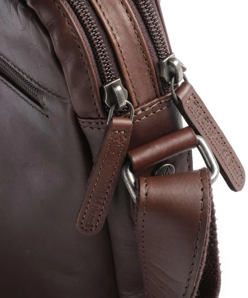 The Chesterfield Brand Crossbody Bags-Cow Wax Pull Up Arnhem Crossbody bag fine grain leather