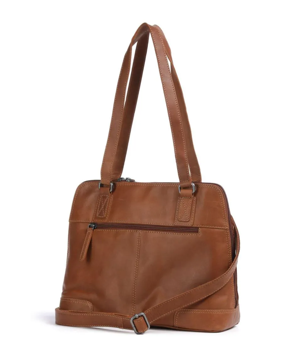The Chesterfield Brand Shoulder Bags-Cow Wax Pull Up Belgrado Shoulder bag cow leather