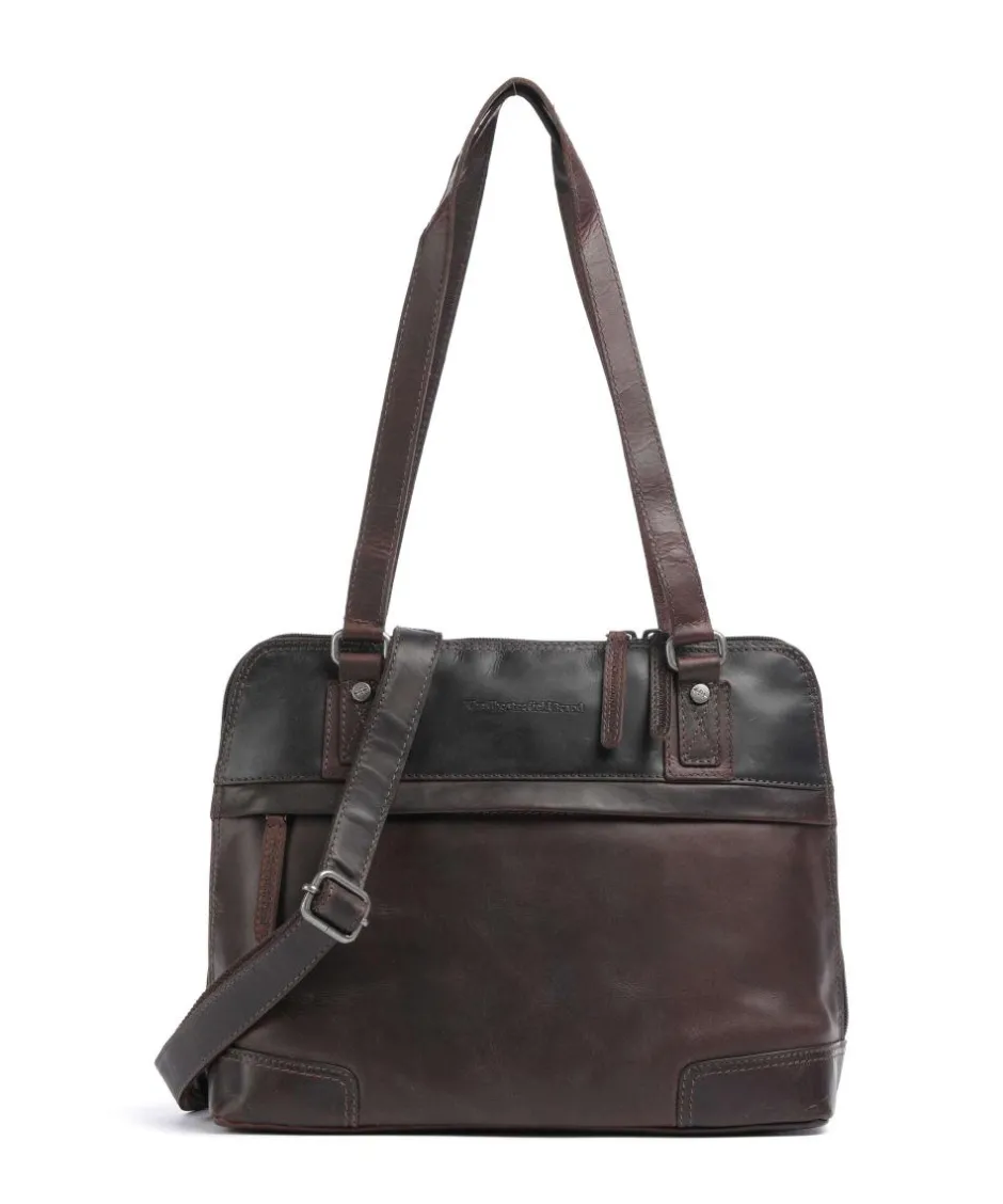 The Chesterfield Brand Shoulder Bags-Cow Wax Pull Up Belgrado Shoulder bag cow leather
