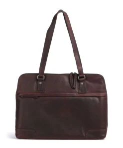 The Chesterfield Brand Shoulder Bags-Cow Wax Pull Up Branson Shoulder bag 14″ cow leather