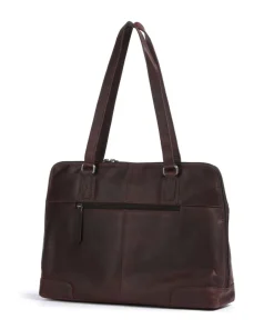 The Chesterfield Brand Shoulder Bags-Cow Wax Pull Up Branson Shoulder bag 14″ cow leather