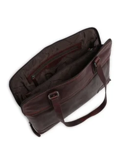 The Chesterfield Brand Shoulder Bags-Cow Wax Pull Up Branson Shoulder bag 14″ cow leather