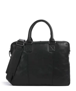 The Chesterfield Brand Business- & Laptop Bags-Cow Wax Pull Up Fabian Briefcase 15″ cow leather