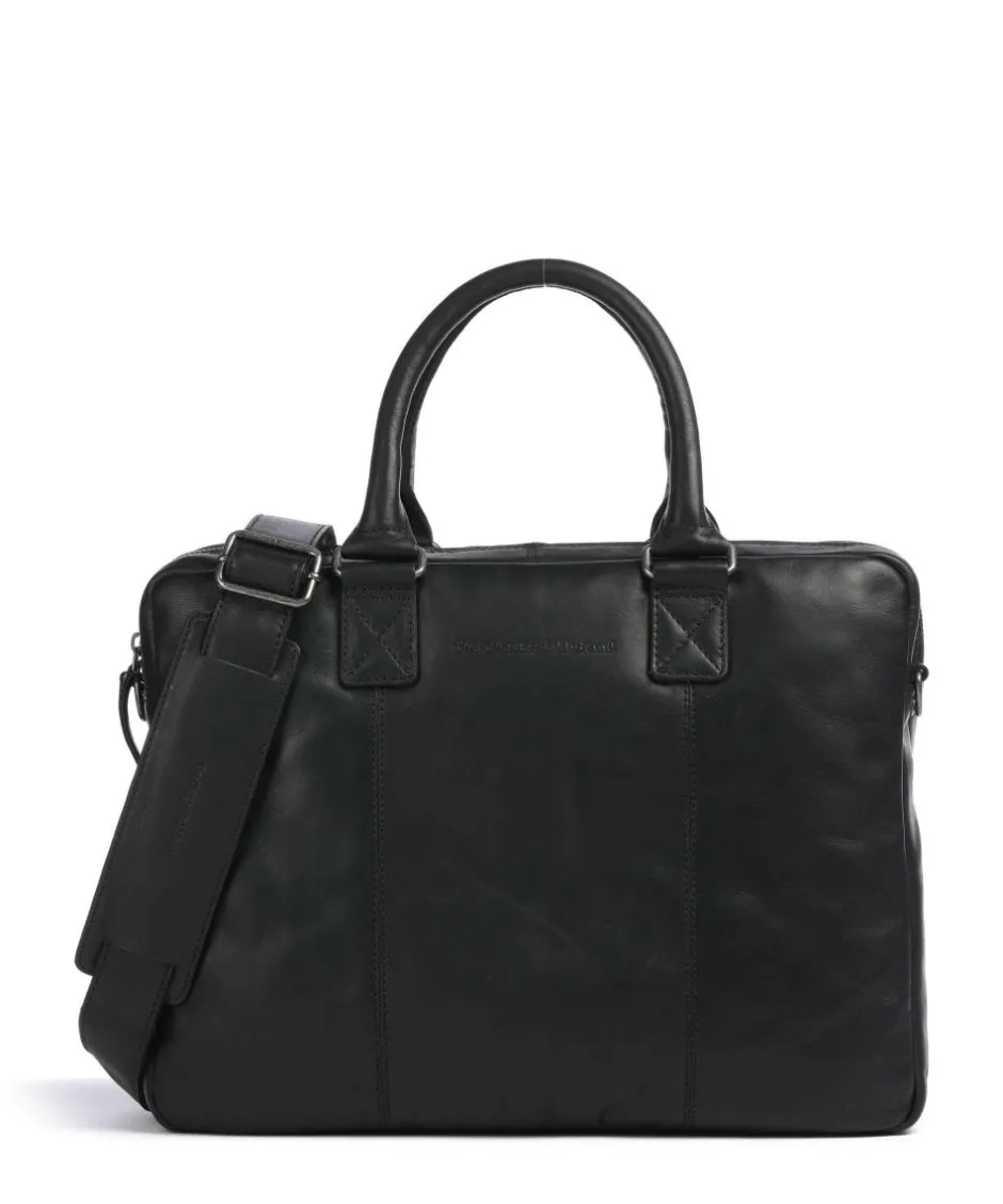 The Chesterfield Brand Business- & Laptop Bags-Cow Wax Pull Up Fabian Briefcase 15″ cow leather