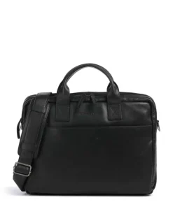 The Chesterfield Brand Business- & Laptop Bags-Cow Wax Pull Up Frazer Briefcase 15″ cow leather