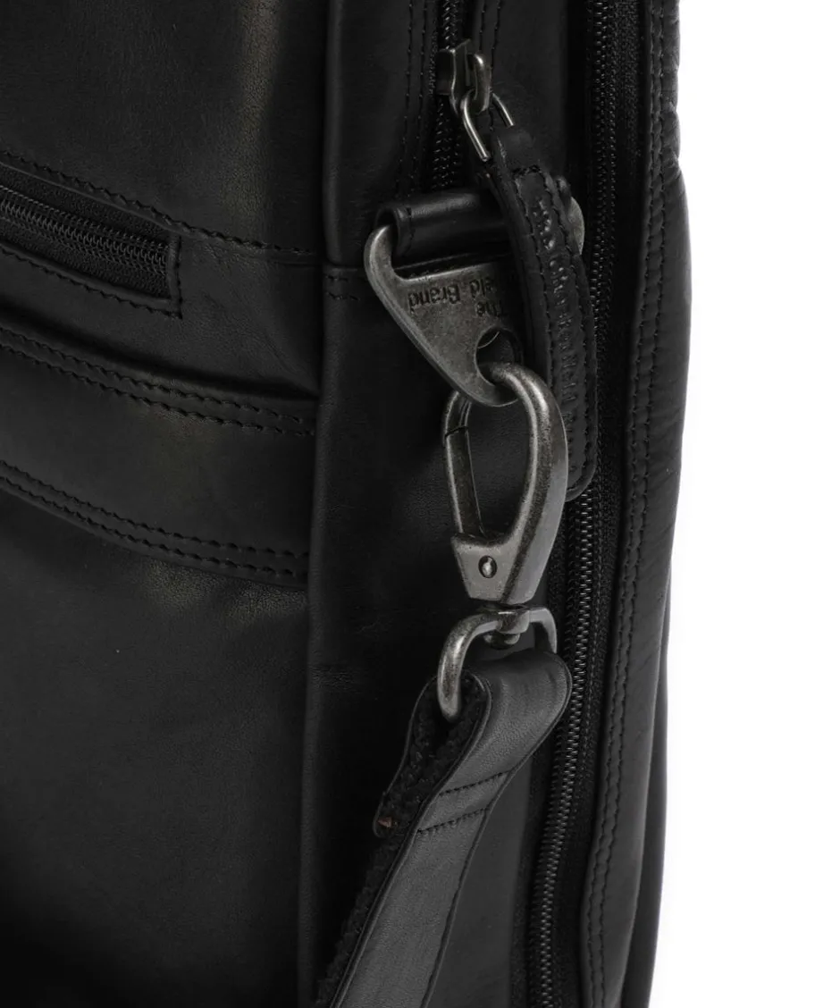 The Chesterfield Brand Business- & Laptop Bags-Cow Wax Pull Up Frazer Briefcase 15″ cow leather