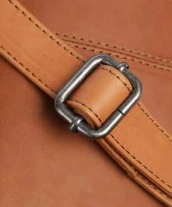 The Chesterfield Brand Crossbody Bags-Cow Wax Pull Up Henderson Crossbody bag fine grain leather