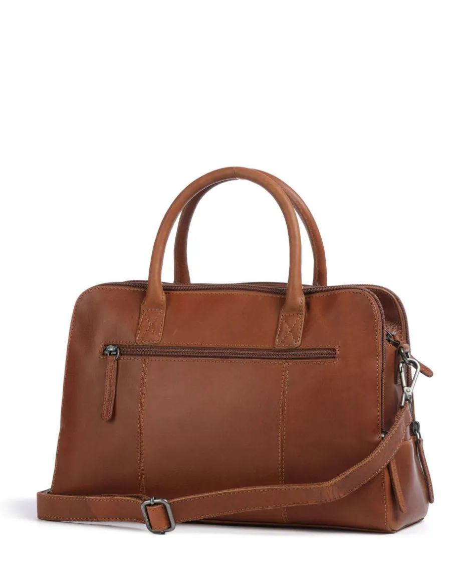 The Chesterfield Brand Handbags-Cow Wax Pull Up Layton Handbag cow leather