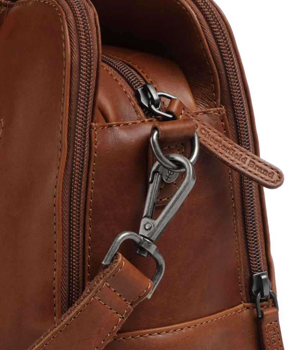 The Chesterfield Brand Handbags-Cow Wax Pull Up Layton Handbag cow leather