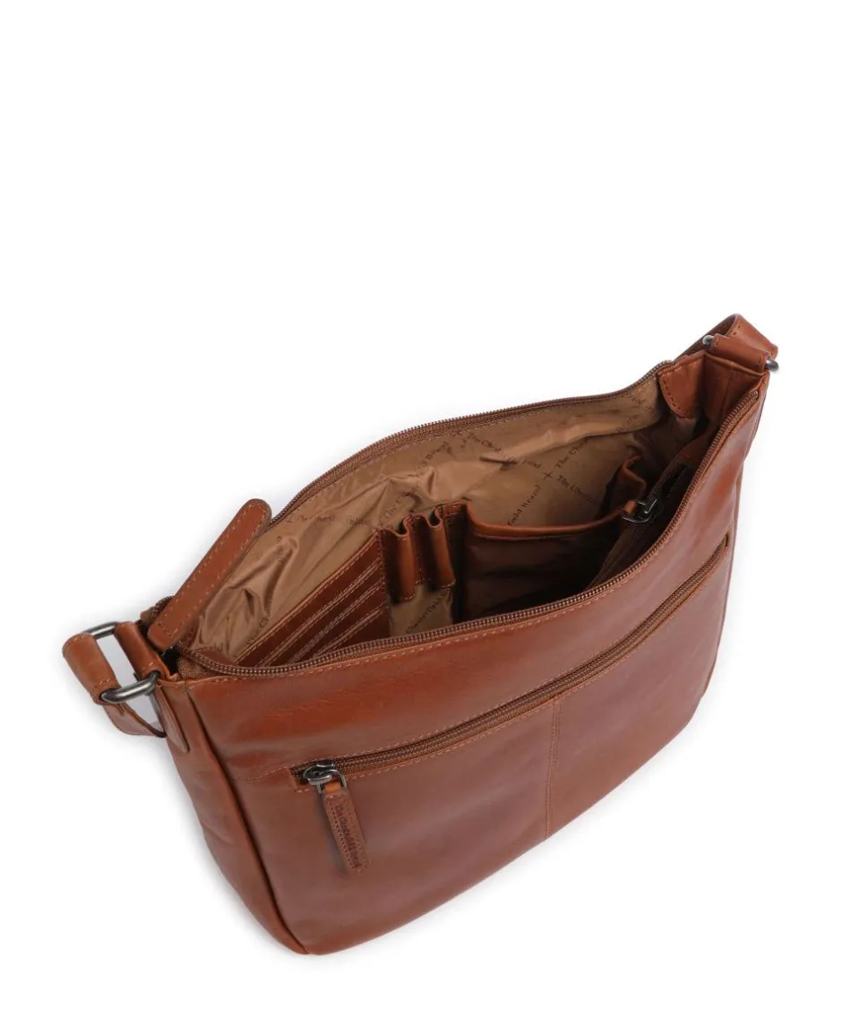 The Chesterfield Brand Crossbody Bags-Cow Wax Pull Up Loraine Crossbody bag cow leather