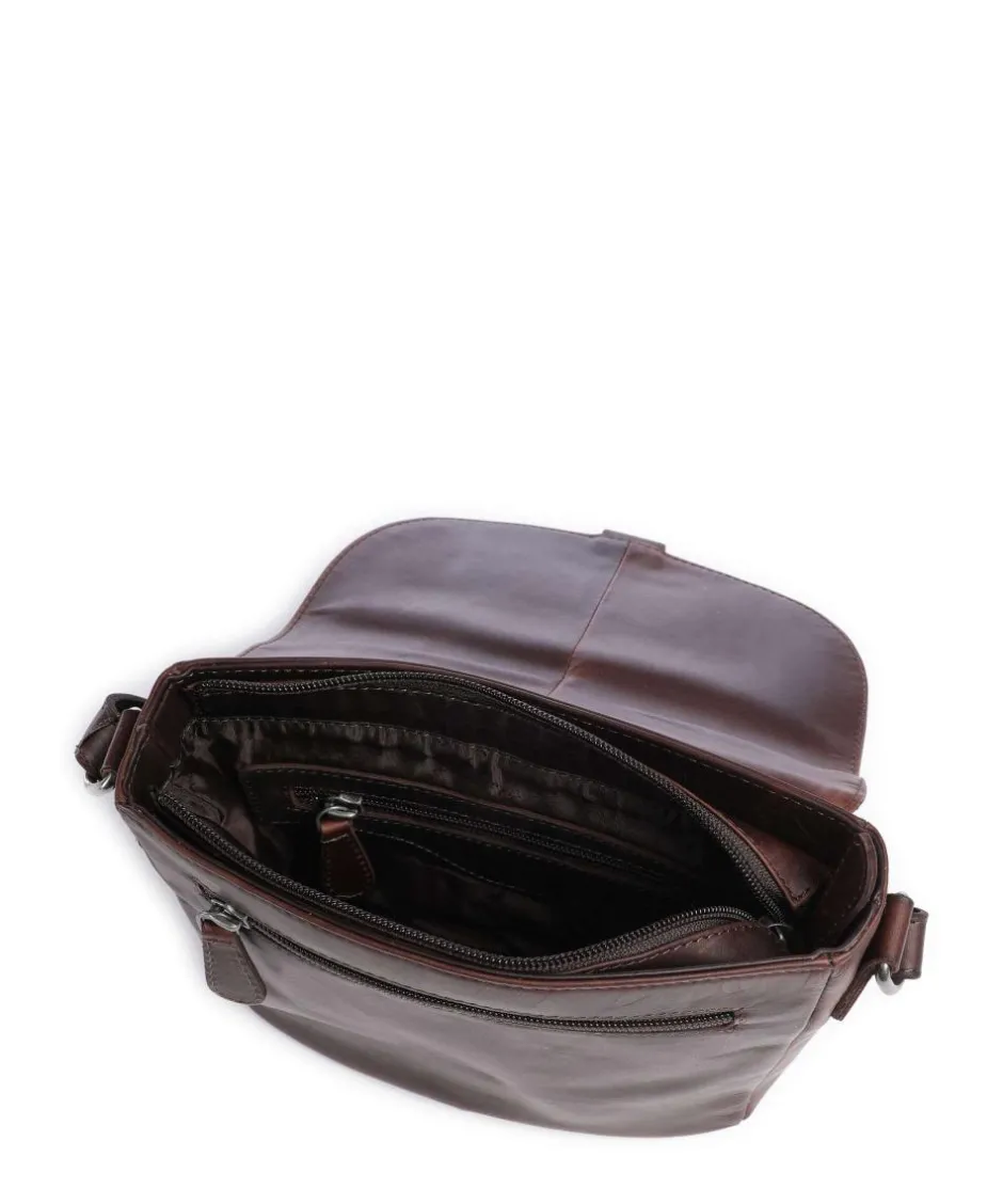 The Chesterfield Brand Crossbody Bags-Cow Wax Pull Up Lucian Crossbody bag cow leather