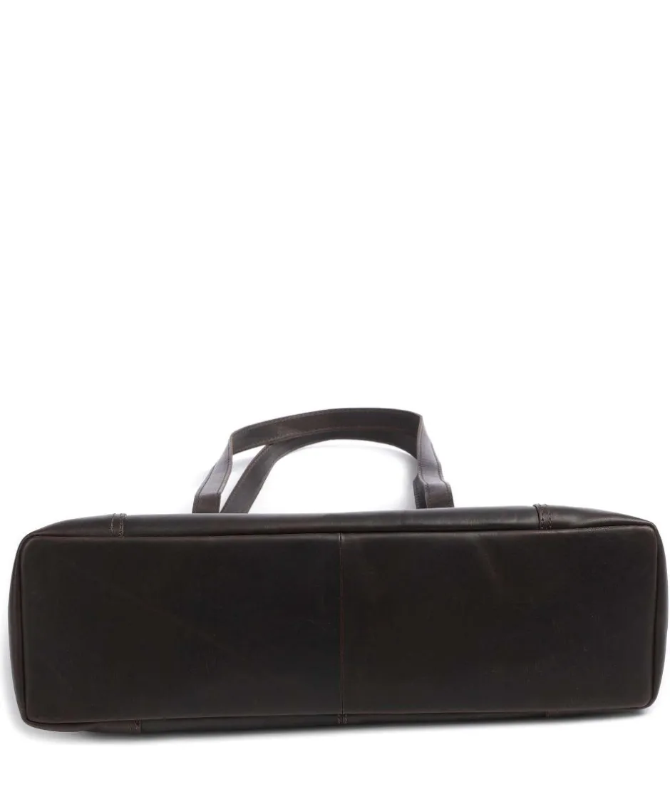 The Chesterfield Brand Business- & Laptop Bags|Tote Bags-Cow Wax Pull Up Lugano Tote bag 14″ pull-up cow leather