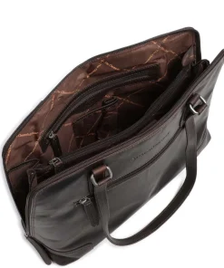 The Chesterfield Brand Business- & Laptop Bags|Tote Bags-Cow Wax Pull Up Lugano Tote bag 14″ pull-up cow leather