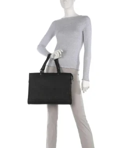 The Chesterfield Brand Tote Bags-Cow Wax Pull Up Manly Tote bag 15″ cow leather