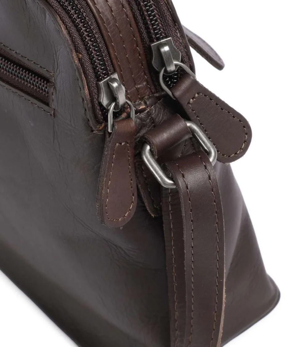 The Chesterfield Brand Crossbody Bags-Cow Wax Pull Up Nebraska Crossbody bag cow leather