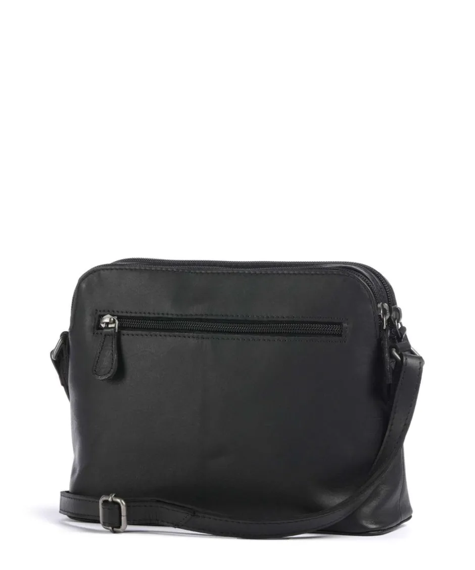 The Chesterfield Brand Crossbody Bags-Cow Wax Pull Up Nebraska Crossbody bag cow leather