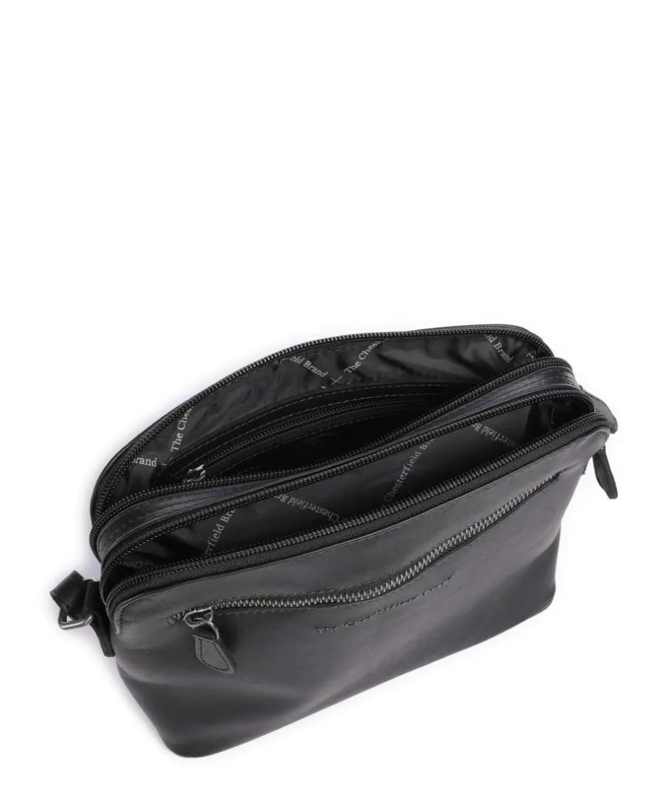 The Chesterfield Brand Crossbody Bags-Cow Wax Pull Up Nebraska Crossbody bag cow leather