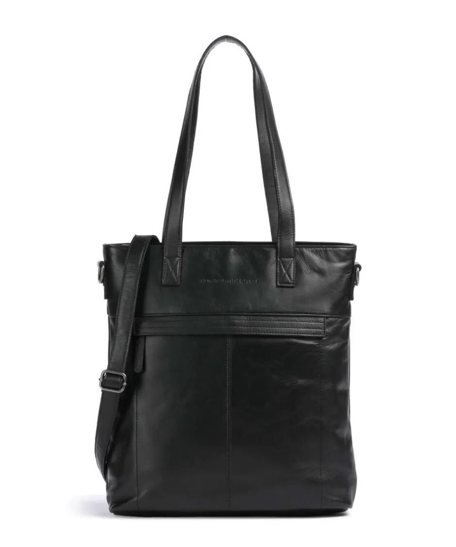 The Chesterfield Brand Tote Bags-Cow Wax Pull Up Nunavik Tote bag 15″ cow leather