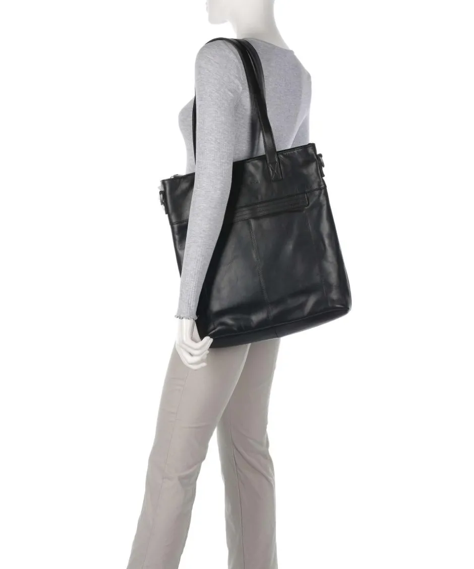 The Chesterfield Brand Tote Bags-Cow Wax Pull Up Nunavik Tote bag 15″ cow leather