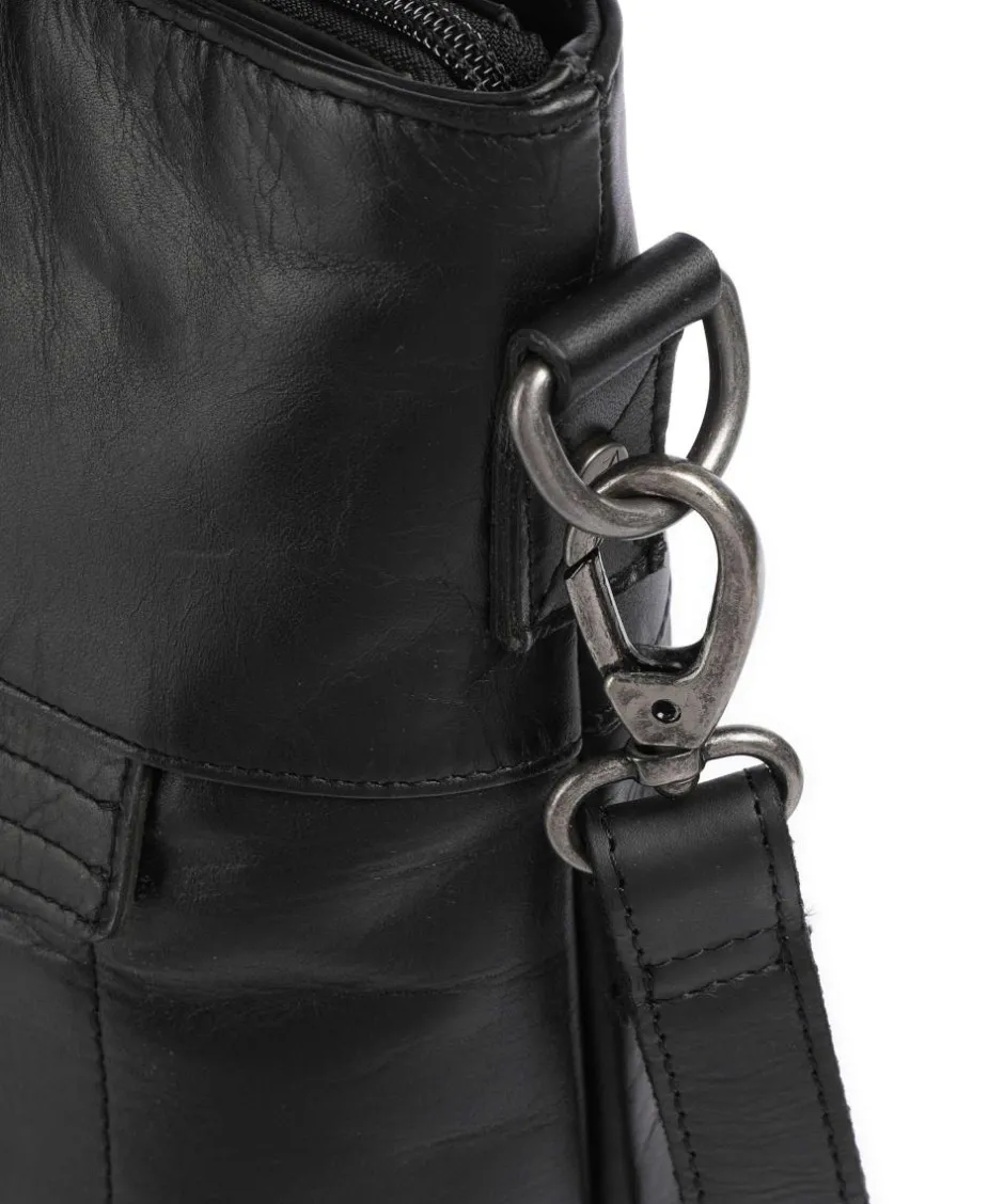 The Chesterfield Brand Tote Bags-Cow Wax Pull Up Nunavik Tote bag 15″ cow leather