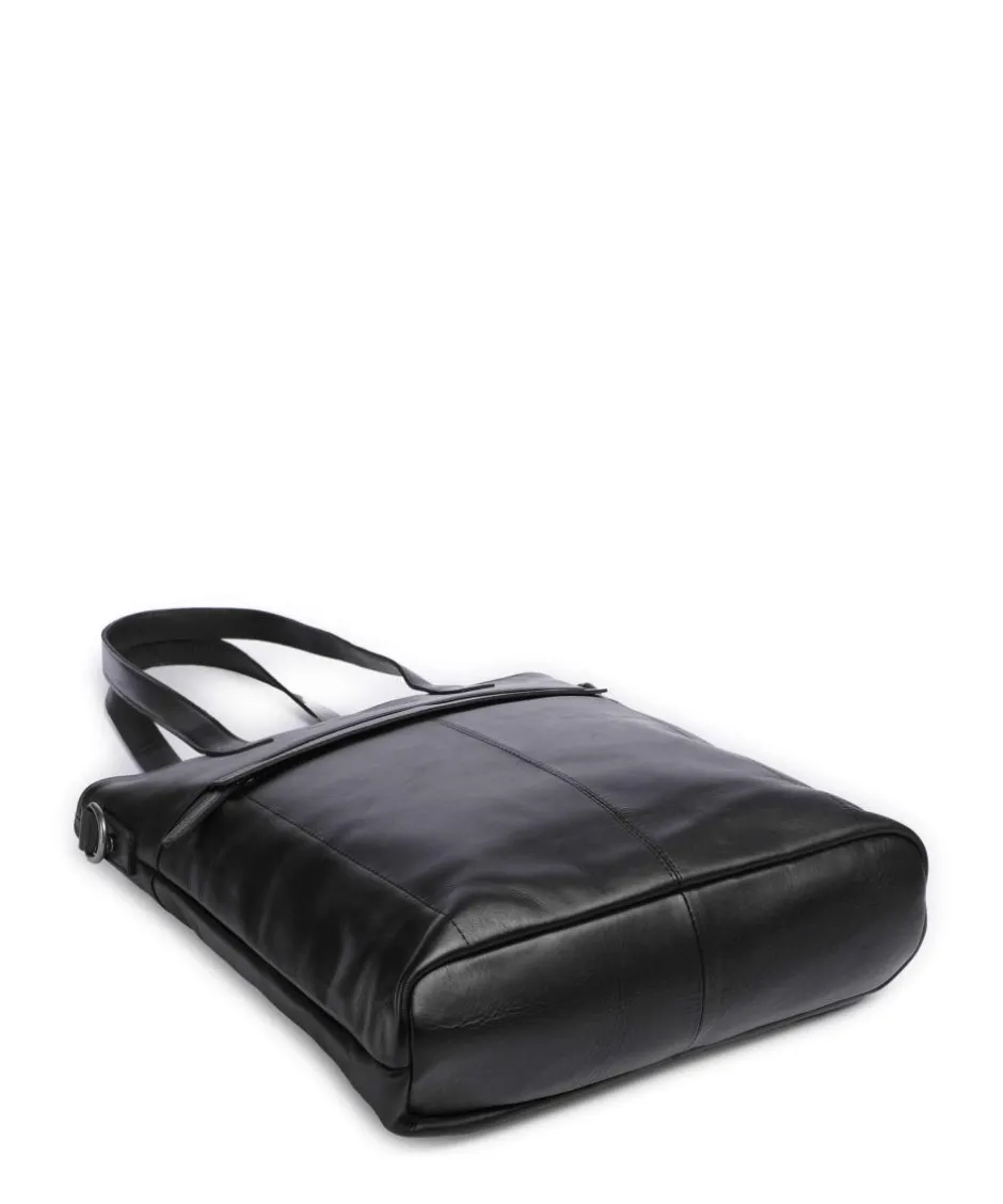 The Chesterfield Brand Tote Bags-Cow Wax Pull Up Nunavik Tote bag 15″ cow leather