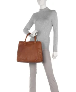 The Chesterfield Brand Business- & Laptop Bags|Handbags-Cow Wax Pull Up Passau Handbag 10″ pull-up cow leather