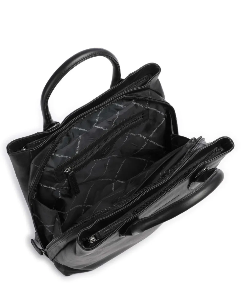 The Chesterfield Brand Business- & Laptop Bags|Handbags-Cow Wax Pull Up Passau Handbag 10″ pull-up cow leather