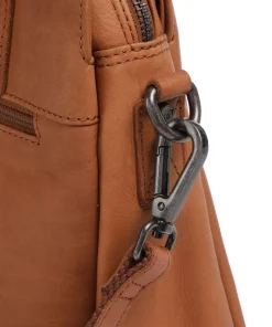 The Chesterfield Brand Shoulder Bags-Cow Wax Pull Up Porlezza Shoulder bag 10″ pull-up cow leather