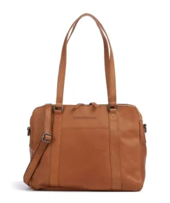 The Chesterfield Brand Shoulder Bags-Cow Wax Pull Up Pretoria Shoulder bag 13″ cow leather