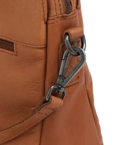 The Chesterfield Brand Shoulder Bags-Cow Wax Pull Up Pretoria Shoulder bag 13″ cow leather
