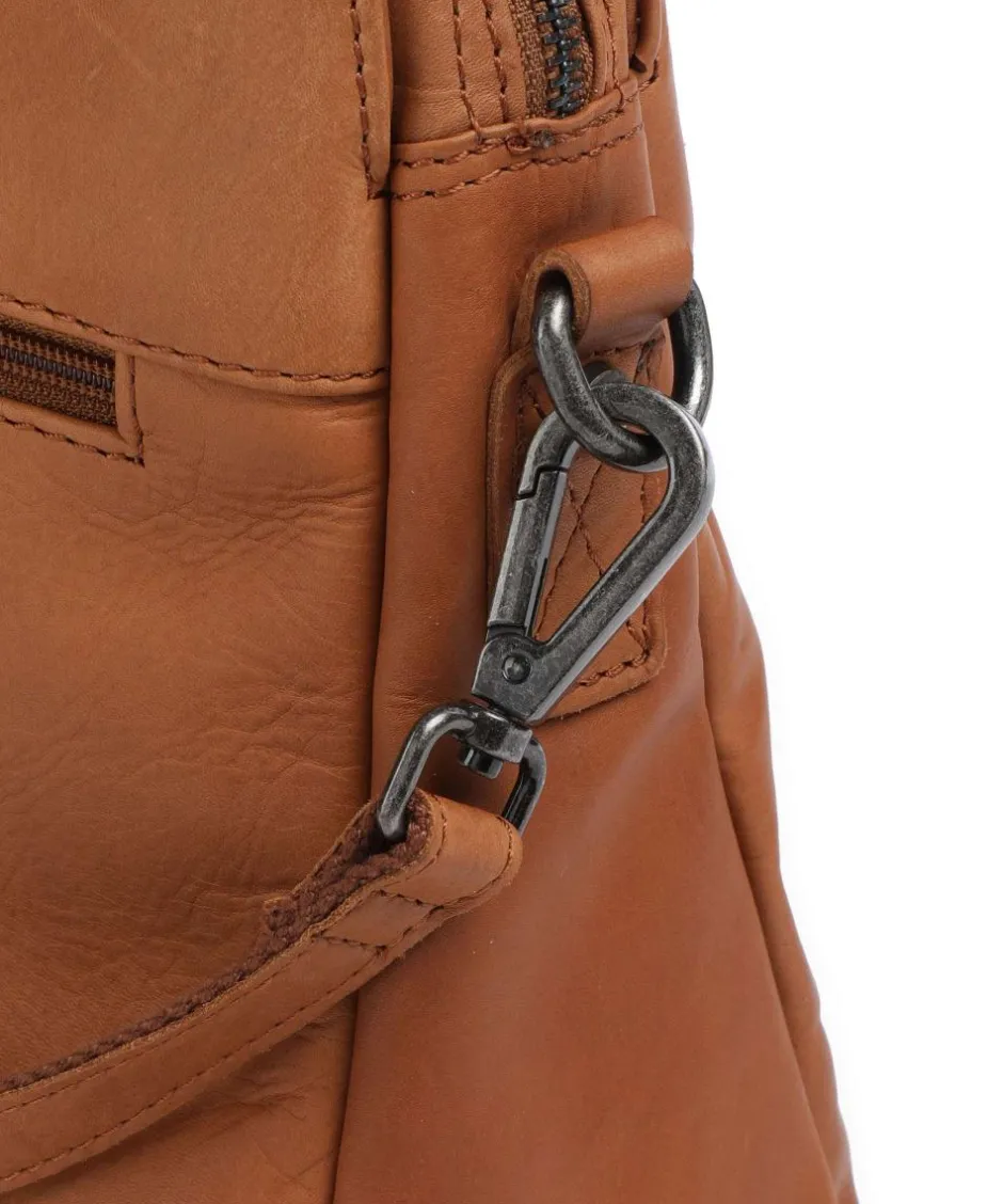 The Chesterfield Brand Shoulder Bags-Cow Wax Pull Up Pretoria Shoulder bag 13″ cow leather