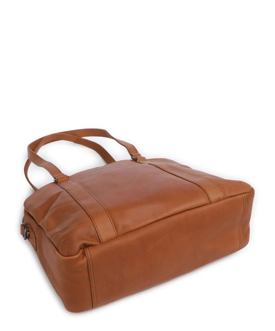 The Chesterfield Brand Shoulder Bags-Cow Wax Pull Up Pretoria Shoulder bag 13″ cow leather