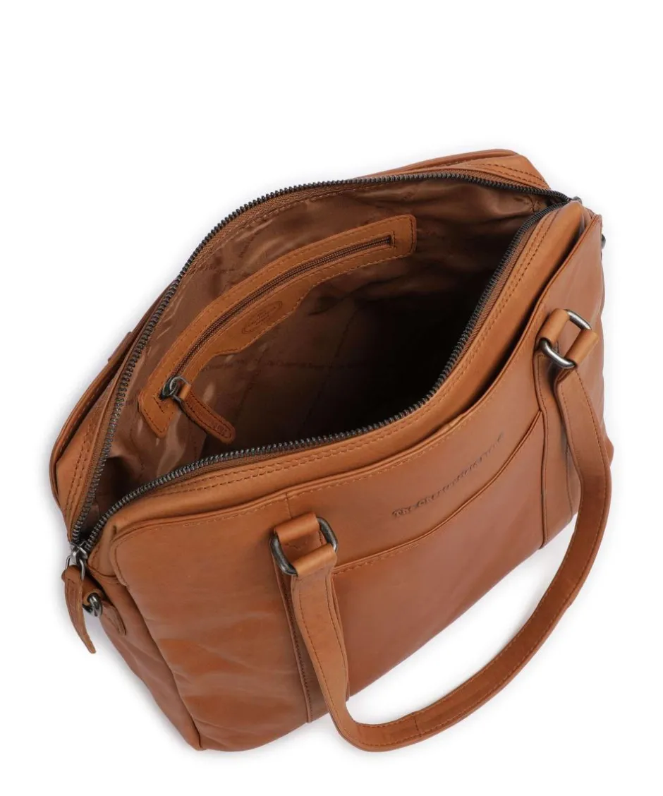 The Chesterfield Brand Shoulder Bags-Cow Wax Pull Up Pretoria Shoulder bag 13″ cow leather
