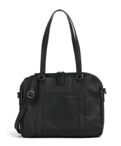 The Chesterfield Brand Shoulder Bags-Cow Wax Pull Up Pretoria Shoulder bag 13″ cow leather