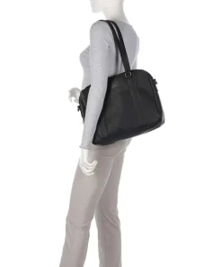 The Chesterfield Brand Shoulder Bags-Cow Wax Pull Up Pretoria Shoulder bag 13″ cow leather