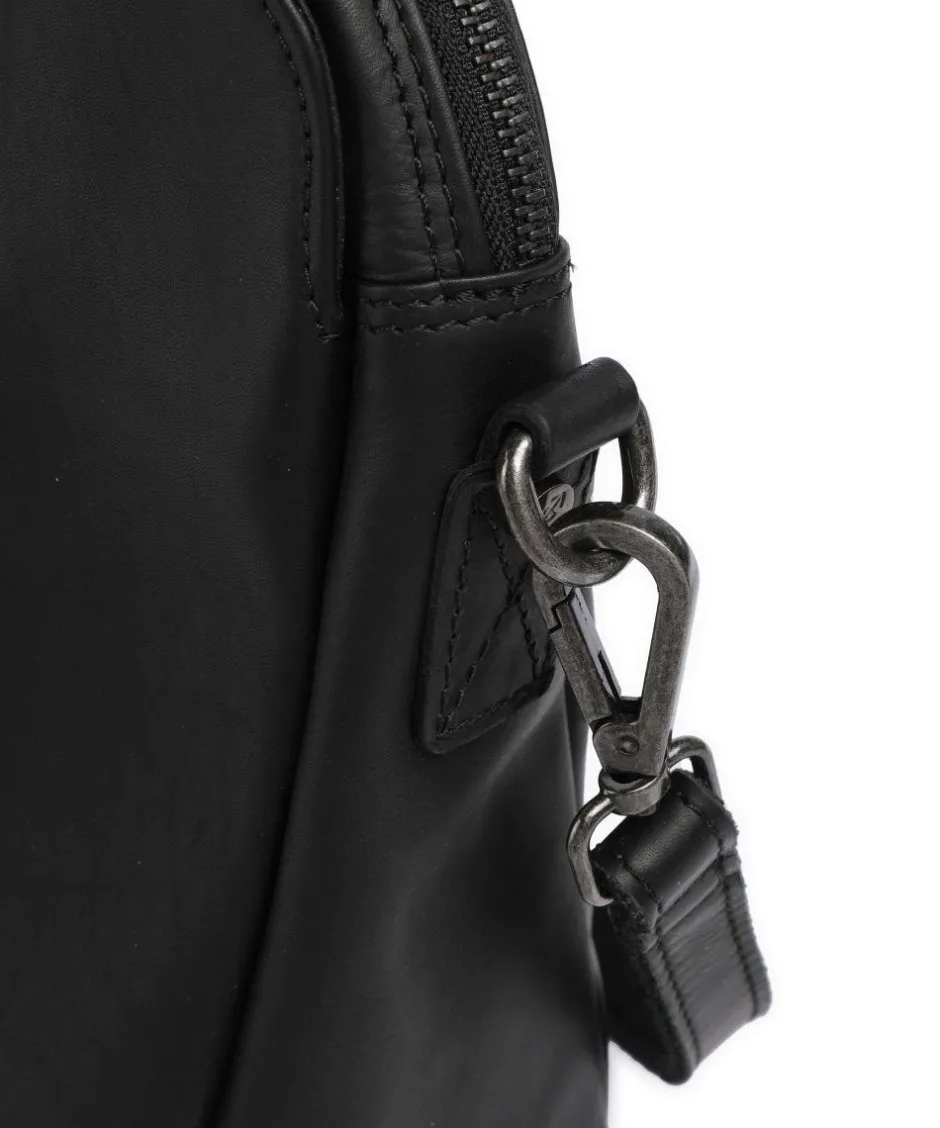 The Chesterfield Brand Shoulder Bags-Cow Wax Pull Up Pretoria Shoulder bag 13″ cow leather