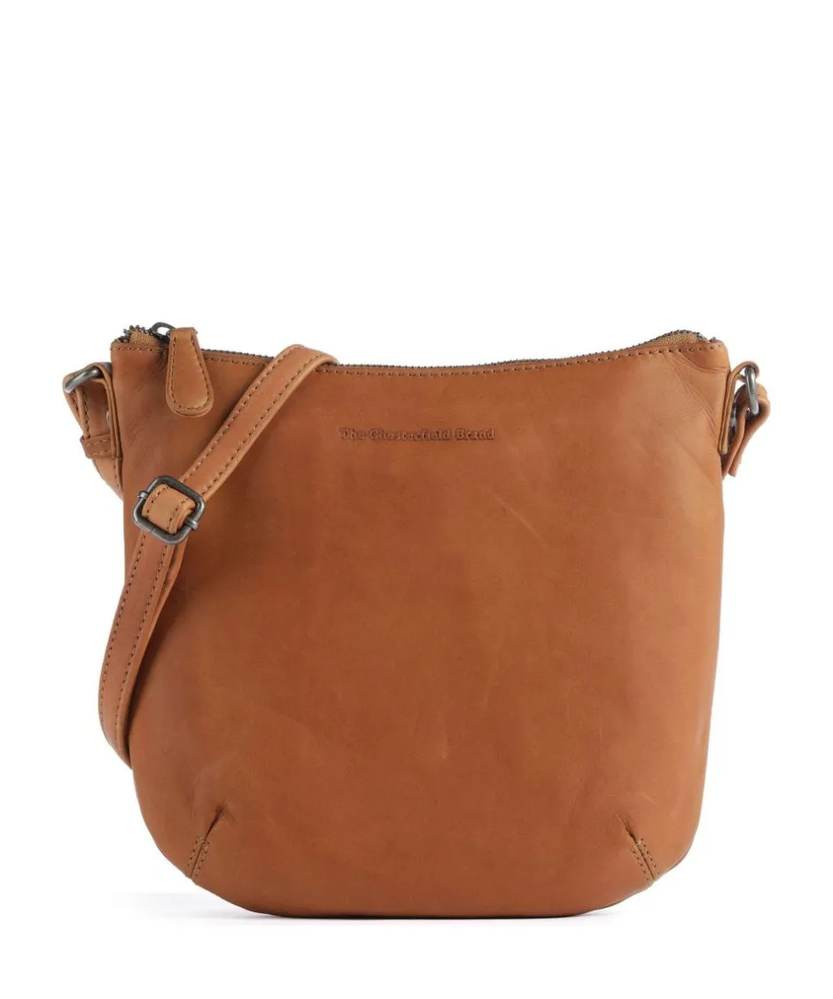 The Chesterfield Brand Crossbody Bags-Cow Wax Pull Up Redding Crossbody bag fine grain leather