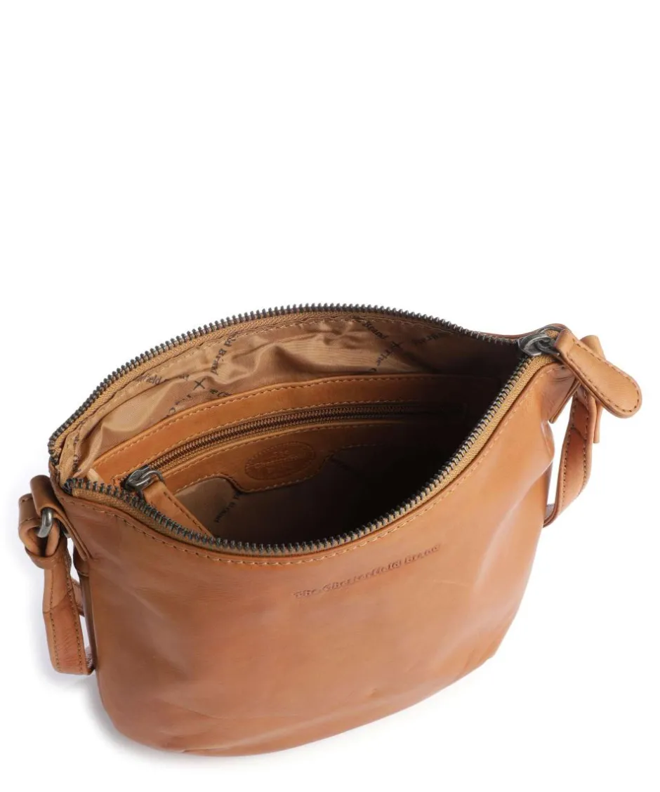 The Chesterfield Brand Crossbody Bags-Cow Wax Pull Up Redding Crossbody bag fine grain leather