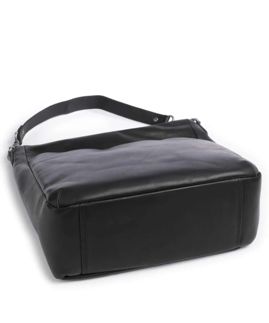 The Chesterfield Brand Shoulder Bags|Hobo Bags-Cow Wax Pull Up Regina Hobo bag fine grain leather