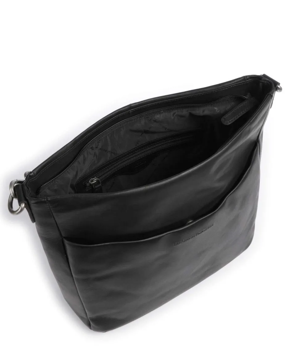 The Chesterfield Brand Shoulder Bags|Hobo Bags-Cow Wax Pull Up Regina Hobo bag fine grain leather