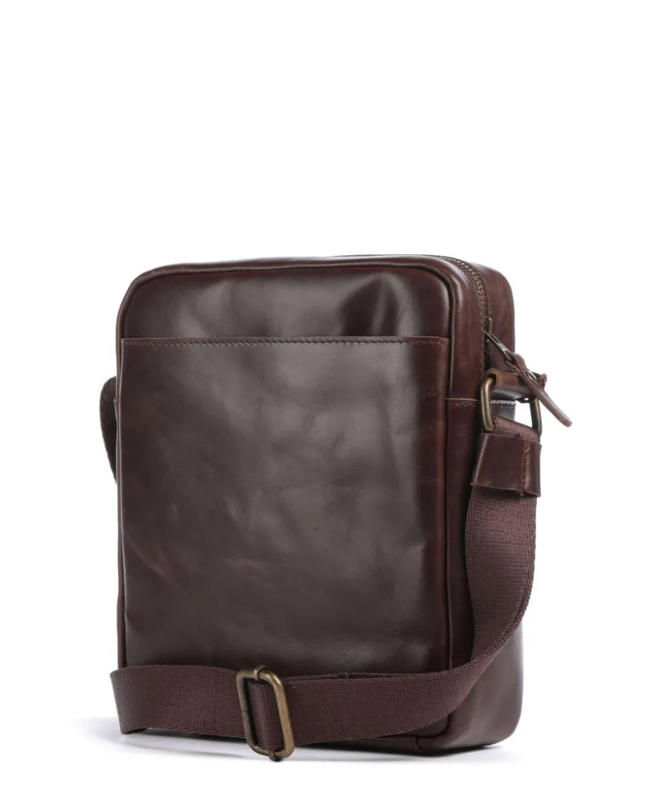 Buckle & Seam Crossbody Bags-Crazy Horse Collector Crossbody bag fine grain cow leather