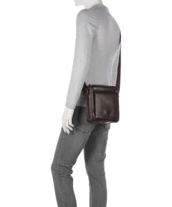 Buckle & Seam Crossbody Bags-Crazy Horse Collector Crossbody bag fine grain cow leather