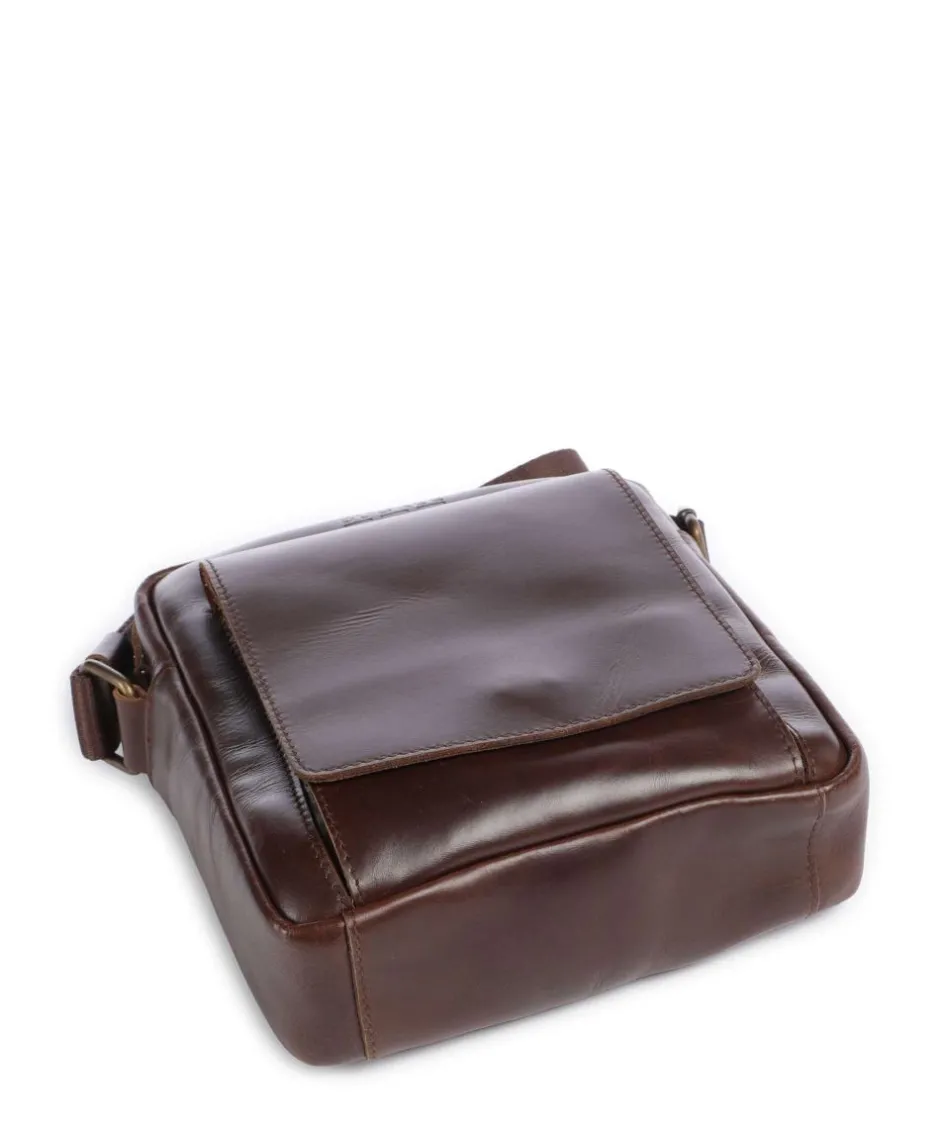 Buckle & Seam Crossbody Bags-Crazy Horse Collector Crossbody bag fine grain cow leather