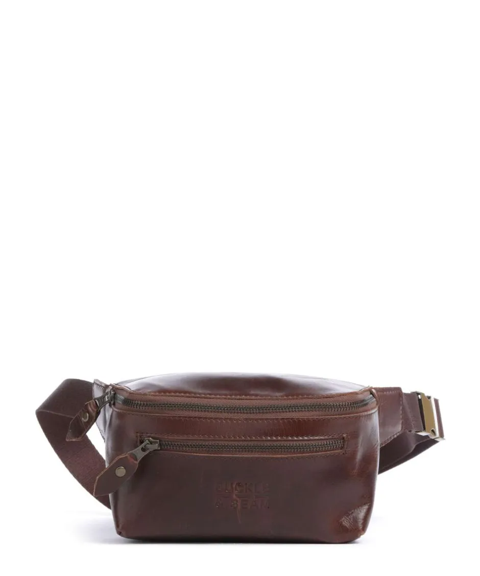 Buckle & Seam Fanny Packs|Crossbody Bags-Crazy Horse Dash Fanny pack pull-up cow leather