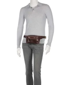 Buckle & Seam Fanny Packs|Crossbody Bags-Crazy Horse Dash Fanny pack pull-up cow leather